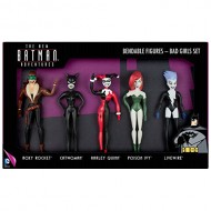 The New Batman Adventures Bad Girls 5 Piece Bendable Boxed Set